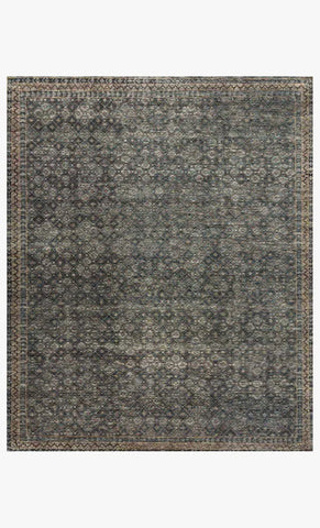 Ink Hand Knotted Wool Rug