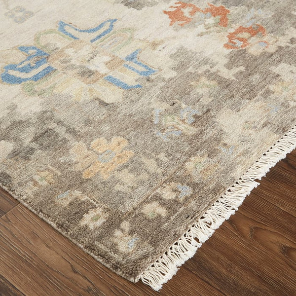 Oushak Designed 100% Wool Rug