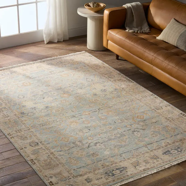 Resonant Hand Knotted Wool Rug