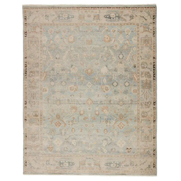 Resonant Hand Knotted Wool Rug